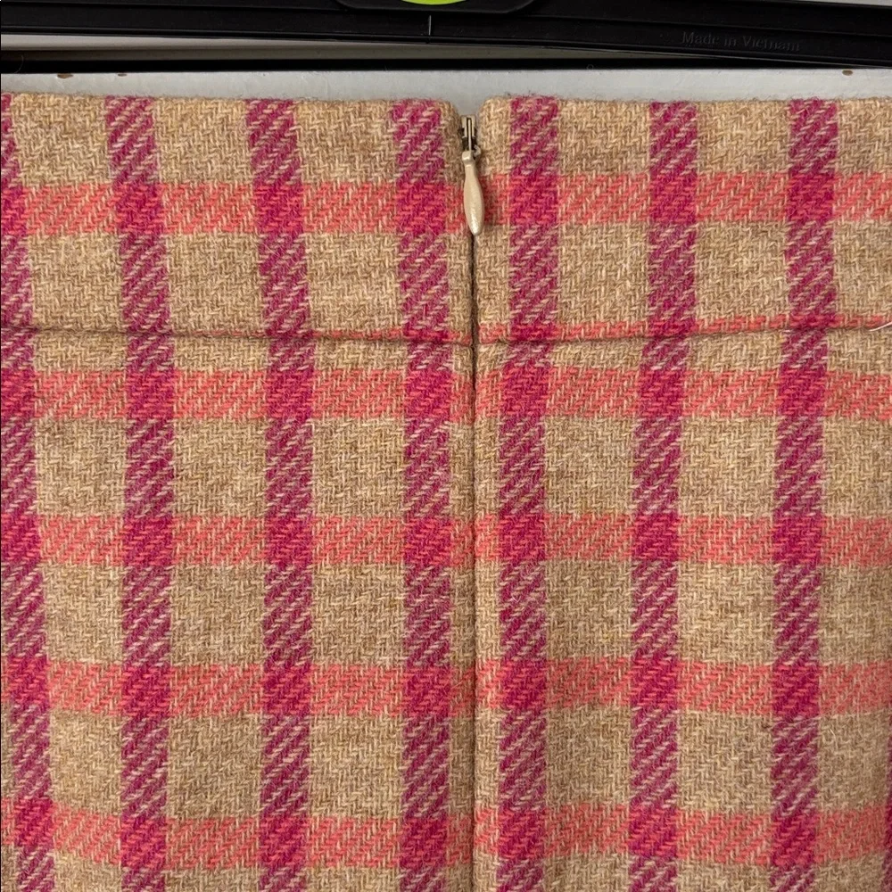 Boden British Tweed by Moon check mini skirt Sz 10. - Picture 5 of 7